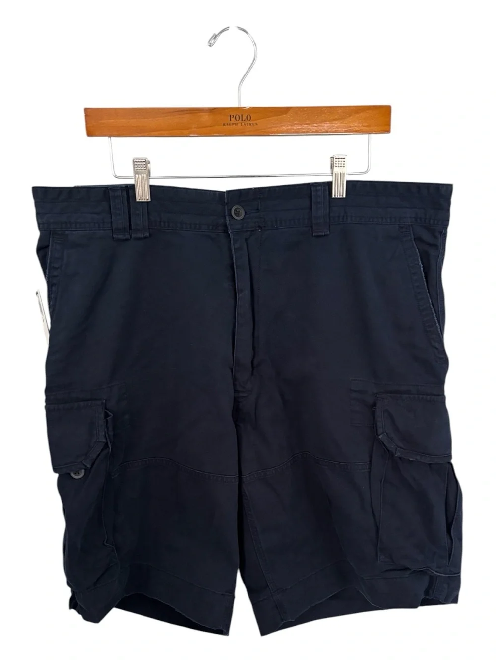 Polo Ralph Lauren Aviator Navy  Gellar fatigue cargo short 10” NWT | size 42